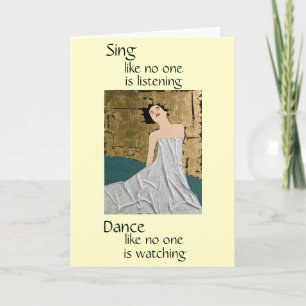 I Hope You Dance Card