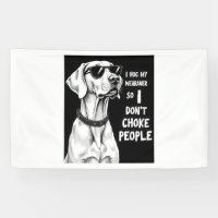 I Hug My Weimaraner So I Dont Choke People Funny D