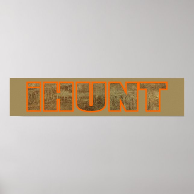 I Hunt Poster (Front)