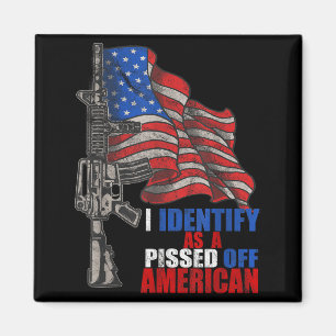 I Identify As A Ed Off American We The People Demo Magnet