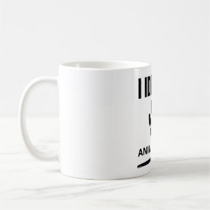 I identify as animal lover, safe animal, animal de coffee mug