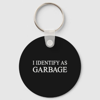 I Identify As Garge Trump Funny Political Key Ring