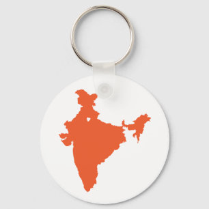 I ♥ India Key Ring