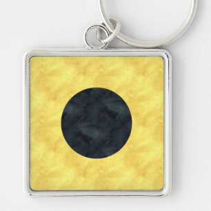 I India Watercolor Nautical Signal Maritime Flag Key Ring