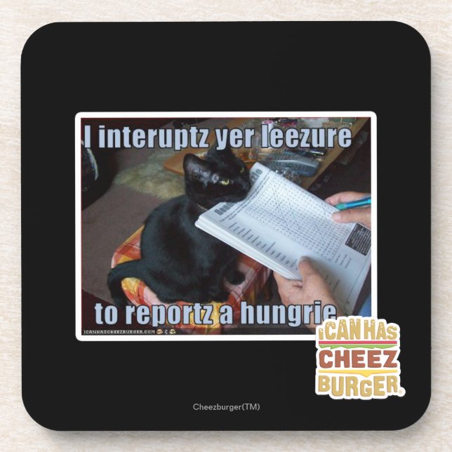 I interupt yer Leezure Coaster (Front)