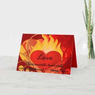 I Irresistibly Desire You - Holiday Card