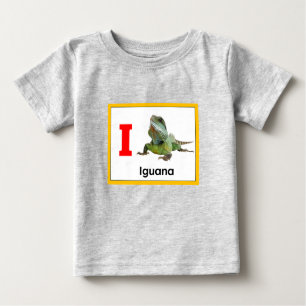 I is for Iguana Baby T-Shirt