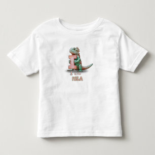 I is for Isla – Personalised Toddler T-shirt 