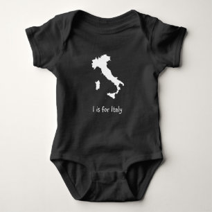 I is for Italy Baby Bodysuit