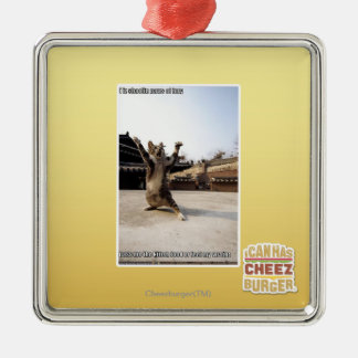 I iz shaolin paws of fury metal tree decoration