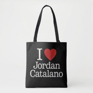I ❤️ Jordan Catalano Retro 90s Movie Fan Aesthetic Tote Bag
