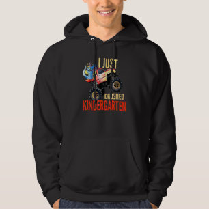 I Just Crushed Kindergarten Dinosaur T Rex Monster Hoodie