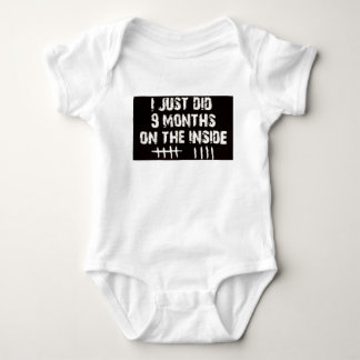 I just did 9 months... Baby T-shirt! Bodysuit