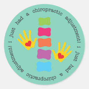 I Just Had a Chiropractic Adjustment Kids Stickers