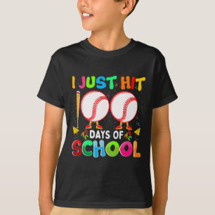 I Just Hit 100 Days Of School Bysell 100th Day Boy T-Shirt