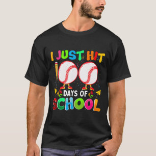 I Just Hit 100 Days Of School Bysell 100th Day Boy T-Shirt