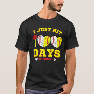 I Just Hit 100 Days of School solfball   T-Shirt