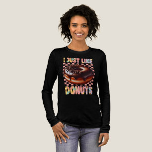 i just like doughnuts Tri-Blend shirt