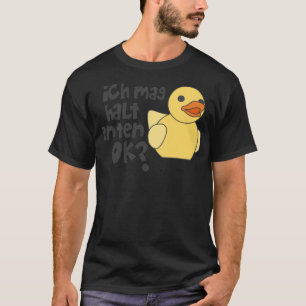 I just like ducks squeaker duck sweet fun bathing  T-Shirt