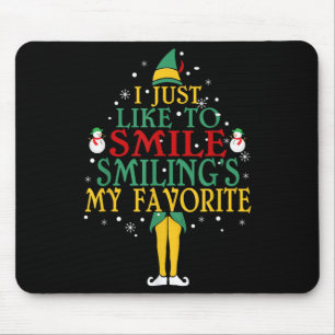I Just Like To Smile Smiling's My Favourite Christ Mouse Pad