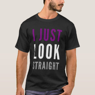 I Just Look Straight Asexual Lgbt Ace Pride Flag T-Shirt