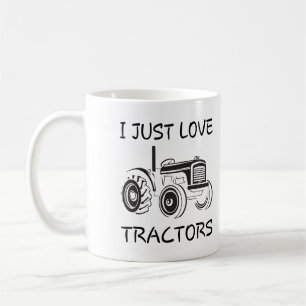 I Just Love Tractors Coffee Mug