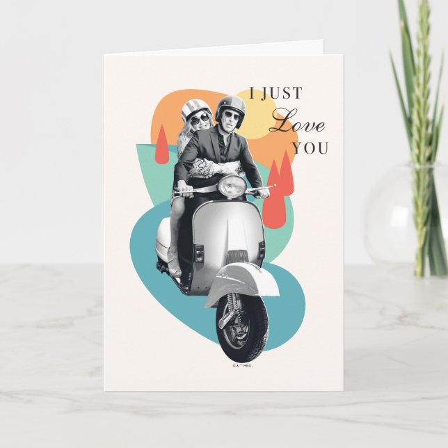 "I Just Love You" Tanya & Greg - The White Lotus Card (Front)