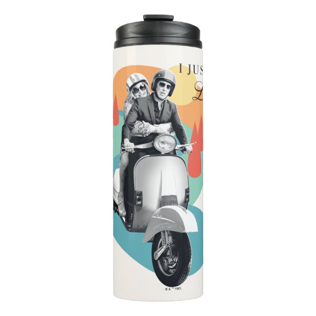 "I Just Love You" Tanya & Greg - The White Lotus Thermal Tumbler (Front)