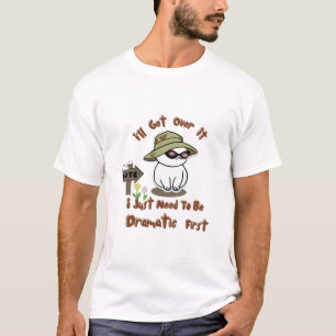 I Just Need To Be Dramatic Cute Lazy Unicorn T-Shirt