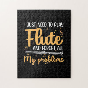 I Just Need To Play Flute Jigsaw Puzzle