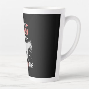 I Just Really Like Donkeys Latte Mug