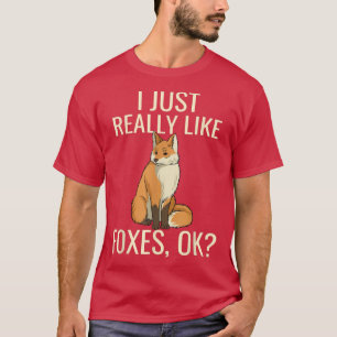 I Just Really Like Foes OkAnimal Kids Girls Funny T-Shirt