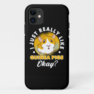 I Just Really Like Guinea Pigs Cavy Roddent Case-Mate iPhone Case