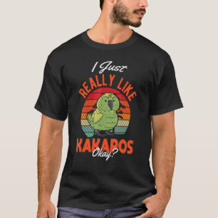 I just really like Kakapos T-Shirt