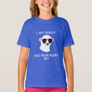I Just Really Like Polar Bears Ok T-Shirt