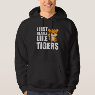 I just really like Tigers - Sweet Zoo Animals Hoodie
