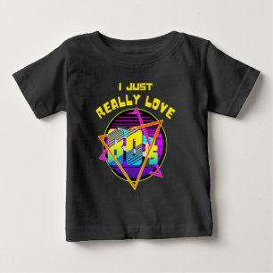 i JUST REALLY LOVE 80S Baby T-Shirt