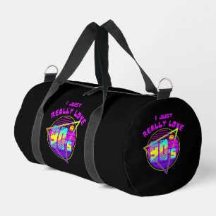 I JUST REALLY LOVE 90s Duffle Bag
