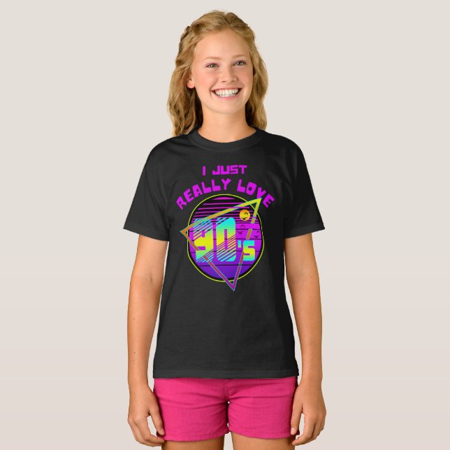 I JUST REALLY LOVE 90s T-Shirt (Front Full)