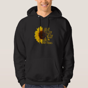 I Just Really Love Greyhounds Women Men Dog Sunfl Hoodie