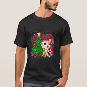 I Just Want A Pig For Christmas Holiday Tree Pigle T-Shirt