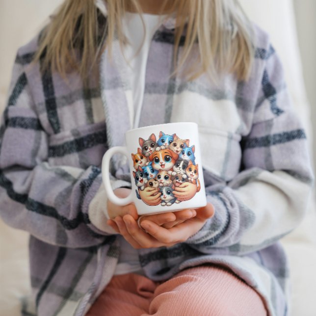 I Just Want All The Cats  Coffee Mug (Creator Uploaded)