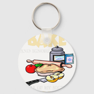 I Just Want to Bake and Ignore All of My Adult Pro Key Ring
