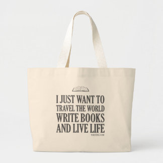 I Just Want To... Large Tote Bag