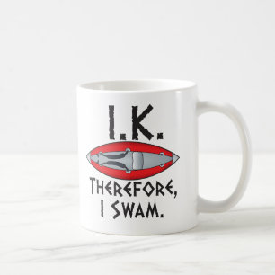 I.K. Therefore I Swam Coffee Mug
