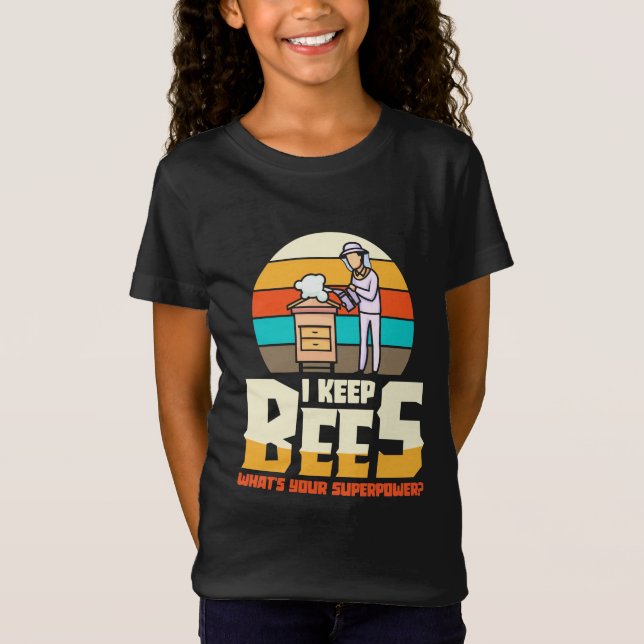 I Keep Bees T-Shirt (Front)