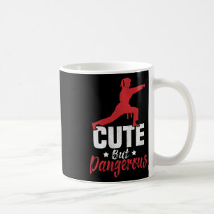 I Kick Like A Girl-karate Kickboxing Girl _1 Coffee Mug