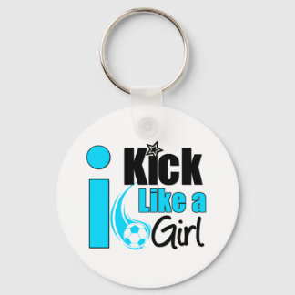 I Kick Like A Girl Key Ring