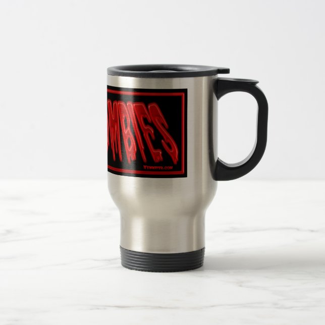 I Kill Zombies Travel Mug (Right)