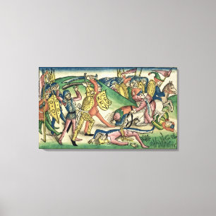 I Kings 15 16 War between Asa and Baasha, from the Canvas Print